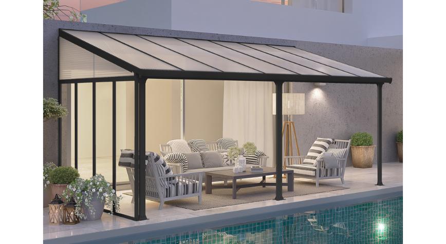 Feria sidvägg 3, Antracitgrå